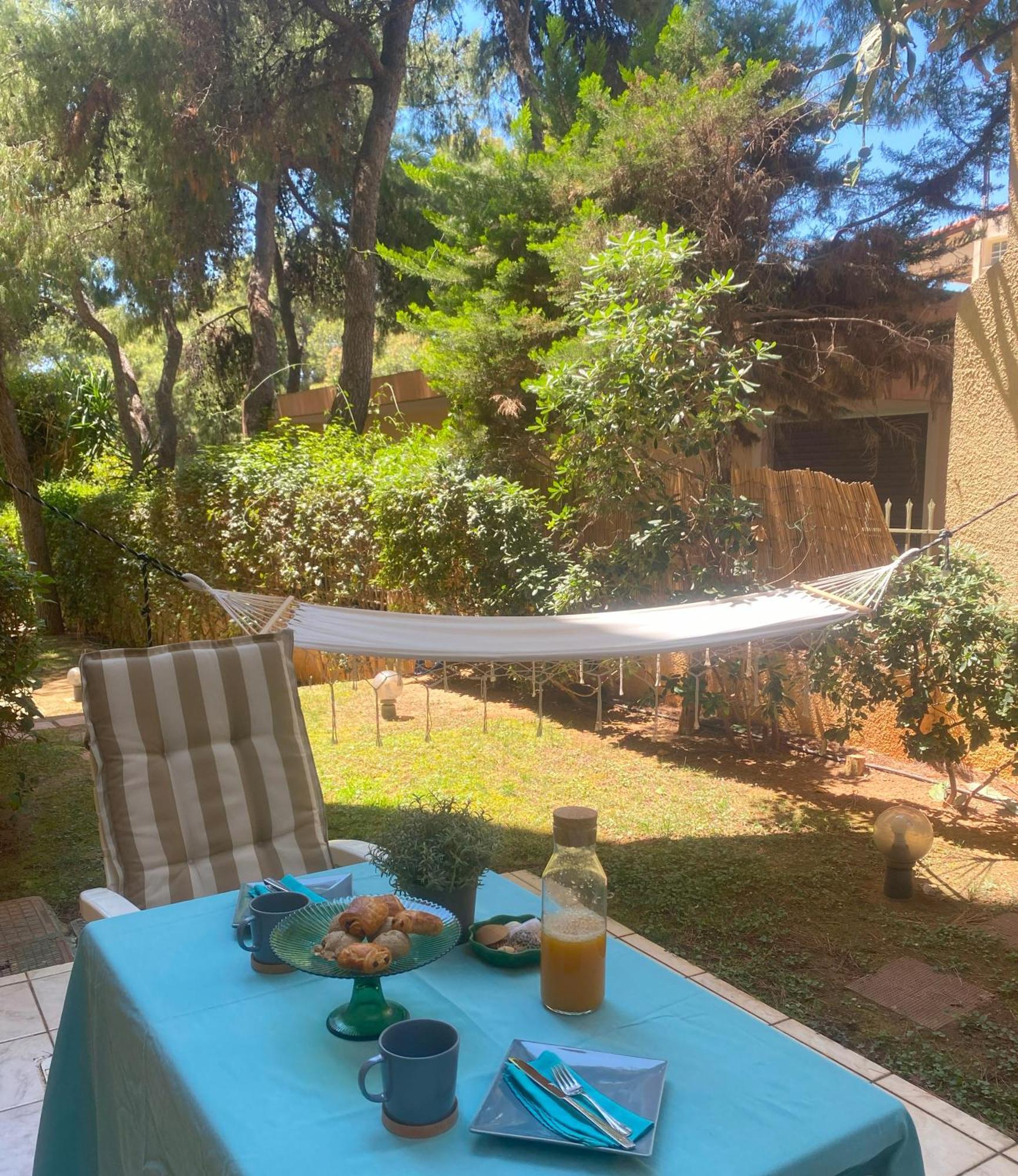 Garden Apartment With Bbq In The Athenian Riviera Esterno foto